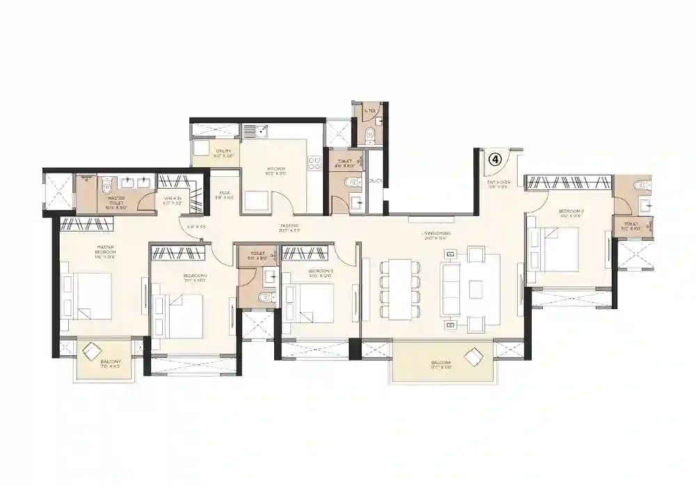 4 BHK